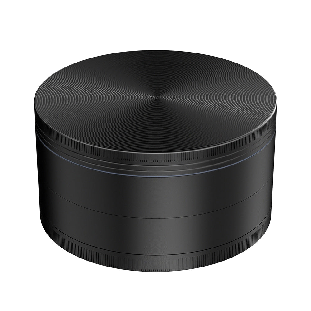 CANNABMALL 3 Zoll Gewürzmühle Große Mühle Zinklegierung 4 Stück 2 Zoll Mühlen