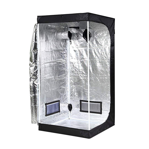 grow zelt 3x3m CANNABMALL 3,3'x3,3'x 6,5' Growzelte 40"x40"x80" Schwarz Indoor  Hydroponisches Gewächshaus Zimmerbox Pflanzenanbau