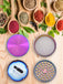 blue grinder tobacco grinder weed kit