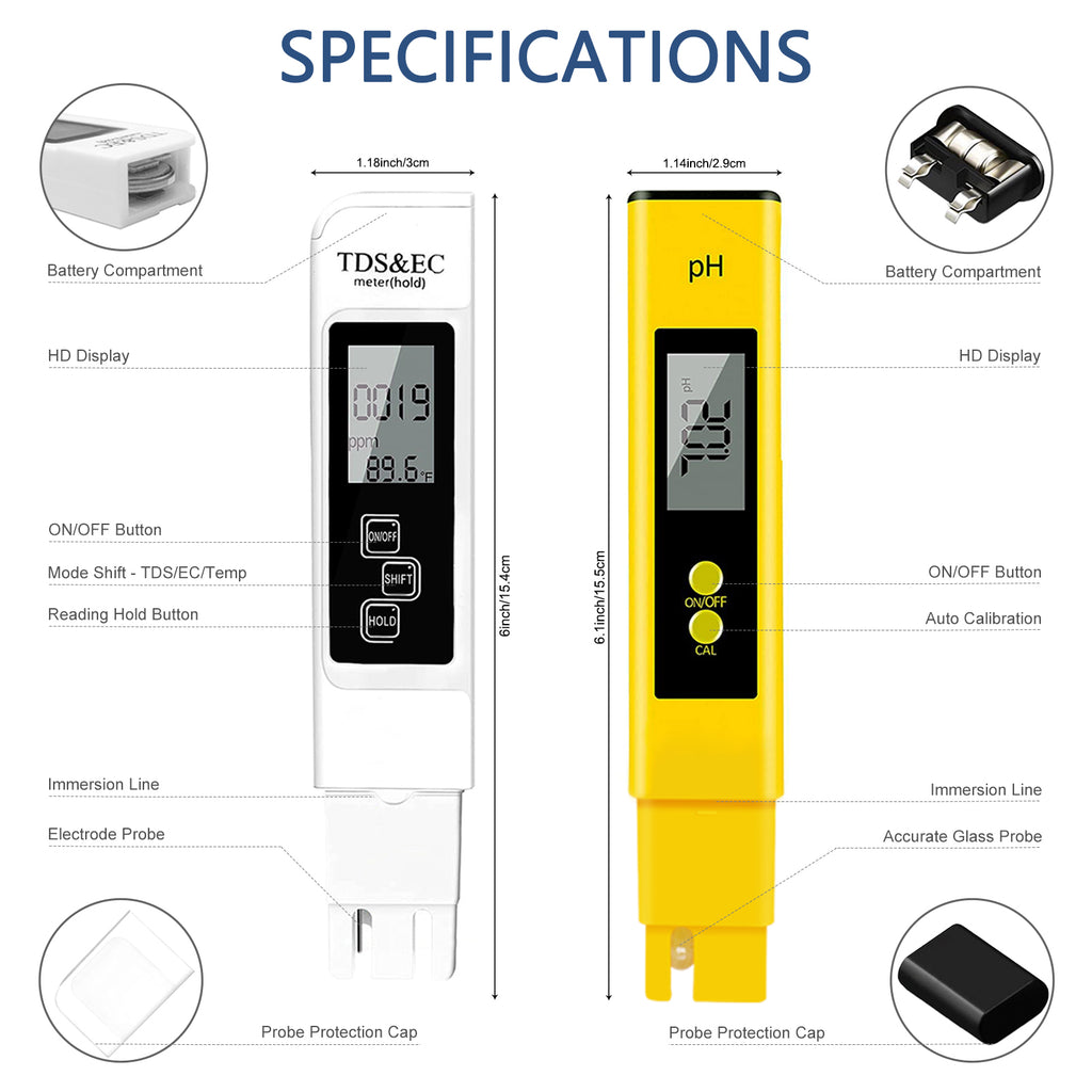 water ph tester soil tester kits ph water tester