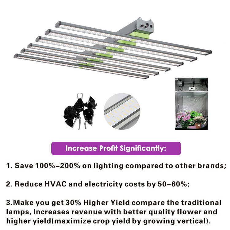 small grow tent with light Complete Grow Tent Kit 60" X 60" X 80" 600D Growing Tent 700W LED Grow Light Dimmable Full Spectrum 6 Inch Ventilation System Setup