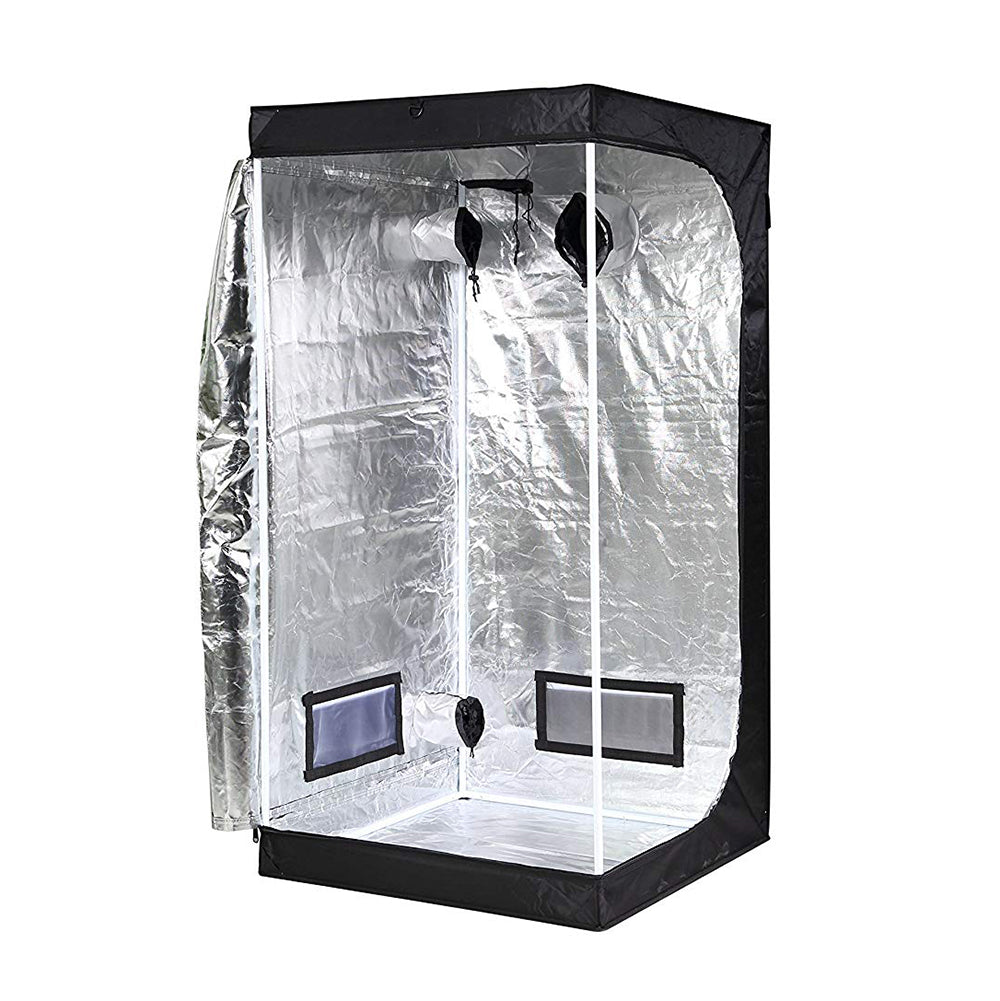 seedling grow tent CANNABMALL 2.6'x2.6'x5.3' Grow Tents 32"x32"x64" Black Hydroponic Room for Indoor Seedling Plant Growing