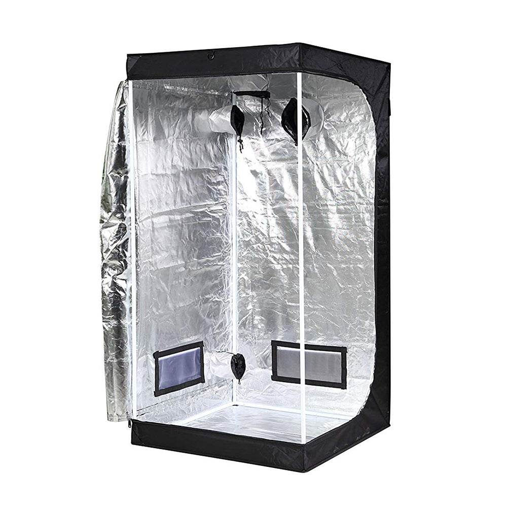 AGT 2.6’x2.6’x5.3’ Grow Tents 32"x32"x63" Black  Hydroponic Room for Indoor Seedling Plant Growing