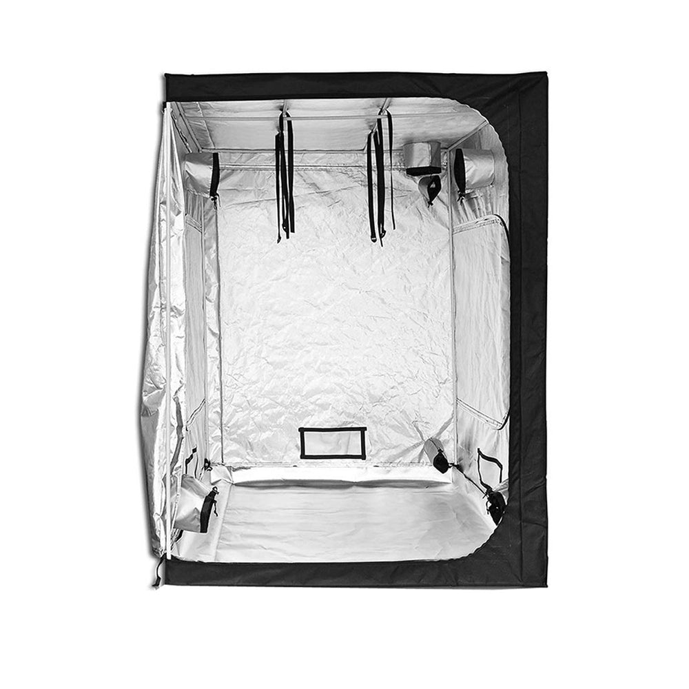 grow tent 150x150x200 CANNABMALL Grow tent 4.6'x4.6'x6.5' Black 55"x55"80" Indoor Grow Tent Room Reflective Hydroponic room