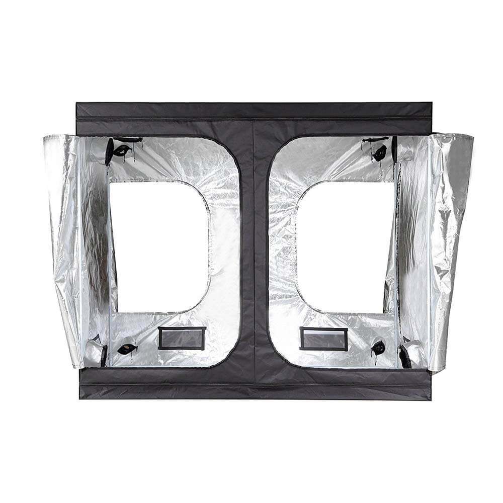 1.5 m grow tent CANNABMALL 10'x5'x6.5' Grow tent 120"x60" Black indoor Hydroponic Garden greenhouse Room Box Plant Growing