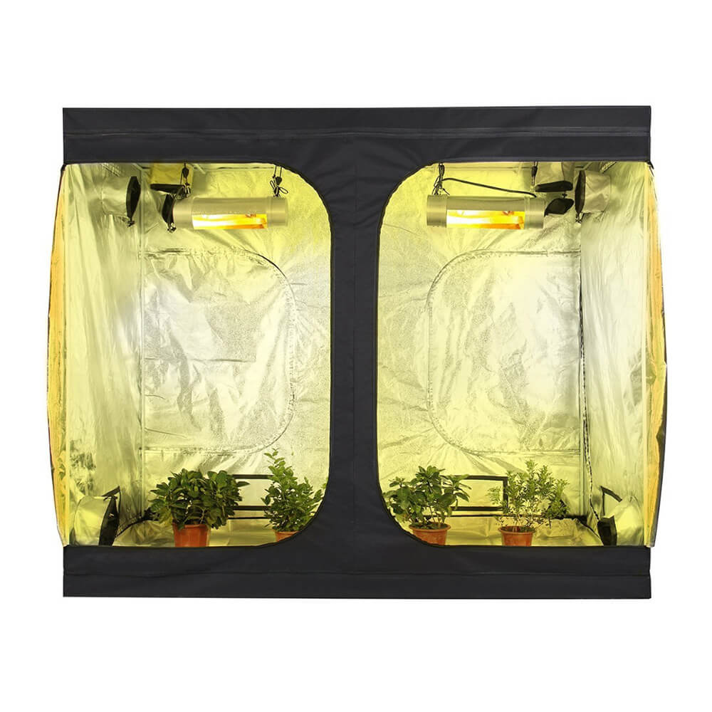 grow tent 120x60 CANNABMALL 10'x5'x6.5' Grow tent 120"x60" Black indoor Hydroponic Garden greenhouse Room Box Plant Growing
