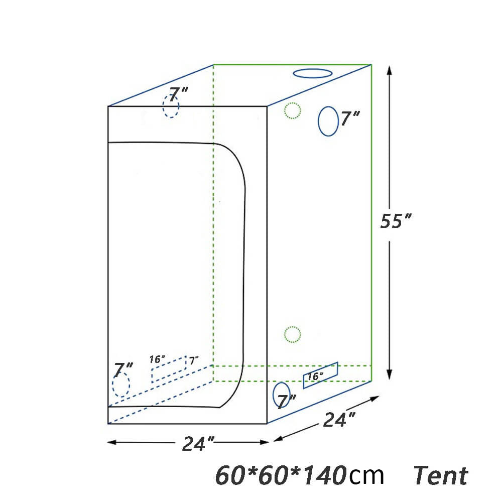 2’x2’ grow tent air conditioner